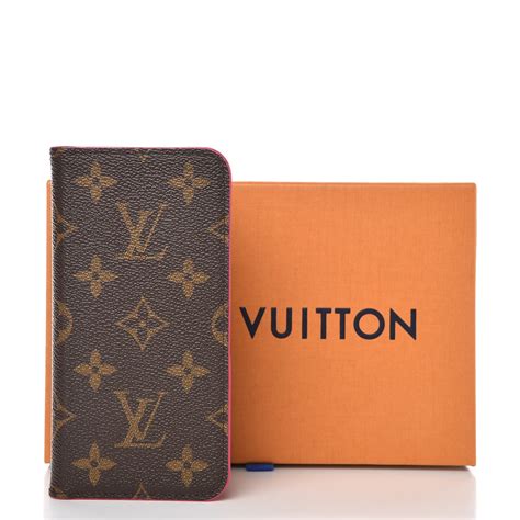 Louis Vuitton iPhone folio case